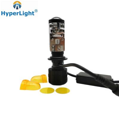 China Car/Motorcycle LED Headlight One Canbus H4 Low Lens A8 LED Headlight Bulbs 36W Super Bright Beam Car Headlight Mini LED Spotlight Hi Low for sale