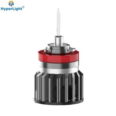 China Aluminum Alloy HyperLight Automotive Light H1 H7 9005 + Glass 9006 H8 LED Lamp LED Car Headlight With 2 Years Warranty for sale