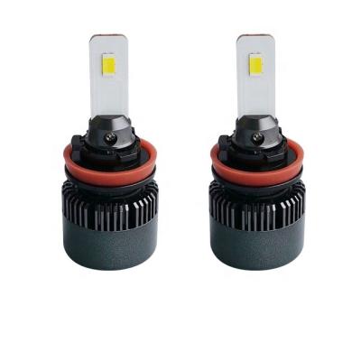 China Aluminum alloy HyperLight car parts accessories M30 canbus 6000Lm 60W led h11 headlight 3color led headlight for sale