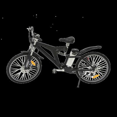 China 48v standard 26 inch suspension mountain front rear sport adult electric bicycle for sale