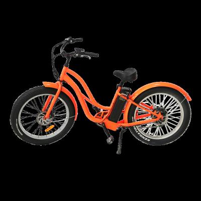 China Fat Tire 26 Inch Lady Mountain Bike Adult Beach Cruiser Scooter Woman Standard Electric Bicycle for sale