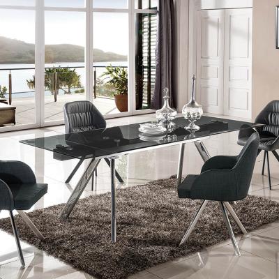 China OEM/ODM Modern Design Bedroom Furniture Dining Table Marble Extendable Dining Table Set for sale