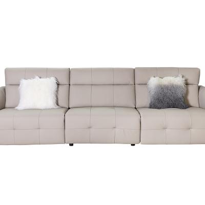 China Customized Modern Design Leather Sofa Chairs Bedroom Furniture Leather Sofa Set Living Room Sofas for sale