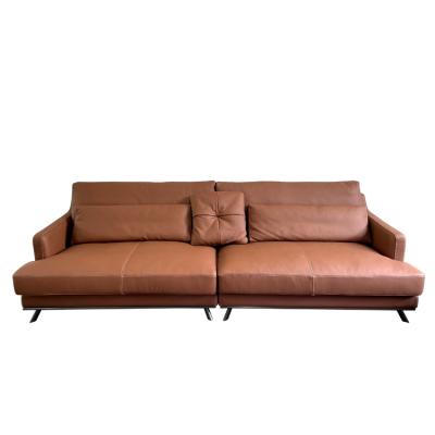 China Leather Customized Air Sofa Chairs Modern Design Leather Bedroom Furniture 6 Seater Sofa Set Living Room Sofas for sale