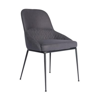 China (Other) New Design Adjustable Modern Armchair in Restaurant Green Fabric& Sandy Black Powder Coating Factory Outlet Hot Sales for sale