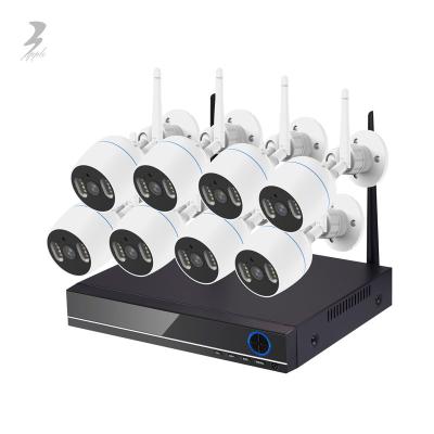 China Factory Wholesale NIGHT VISION Waterproof 8 Channel Uen Camera Leto De Ragazza Sensitive CCTV Control System Audio Microphone for sale