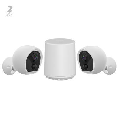 China Night Vision 2 Way Wireless Function Color Spotlight Camera 2 Recording Audio Wireless Security System for sale