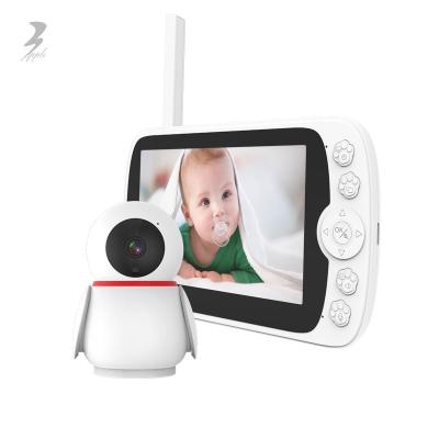 China High Quality PAN-TILT Color LCD Screen Babe Cam Wearable Fever Baby Monitor In Embrace for sale