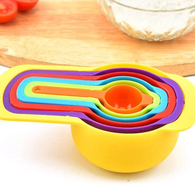 China 100% Sustainable Food Grade Plastic Wholesale Multicolor Multiple Sizes Durable Portable Plastic Dosers Sets for sale