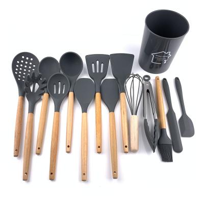 China Manufacturer Wholesale Hot Sale Contemporary Environmental Health Silicone Kitchen Utensil Set for sale