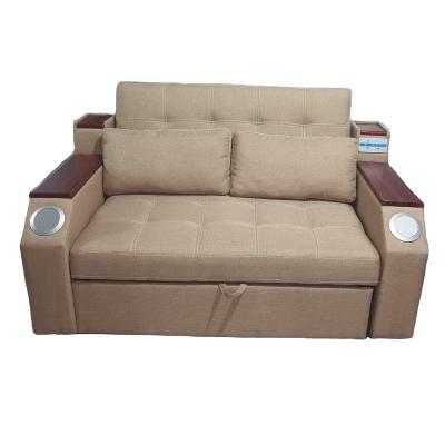 China Convertible Smart USB charging sofa beds multifunctional pull out sofabed with storage living room sofas for sale