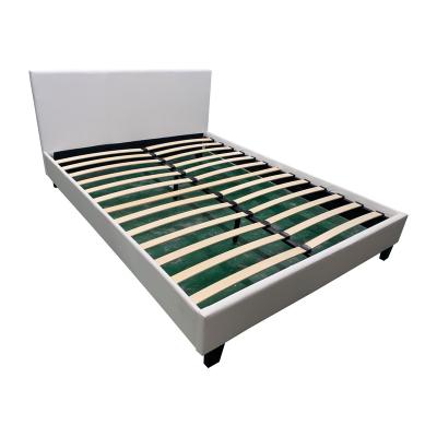 China Modern Slat chinese day queen size cheap leather bed for sale