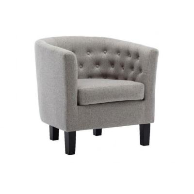 China Tufted Comfortable Armchair Lounge Single Seat Designer Hotel Leisure chair Living Room Furniture sofa for sale