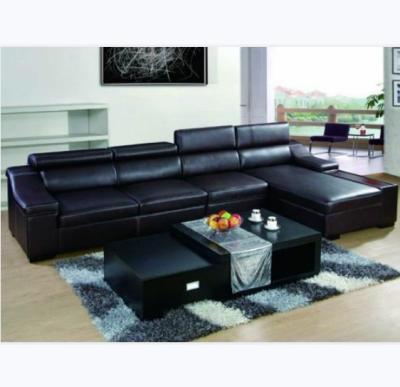 China Foldable home furniture leather sofa set for sale