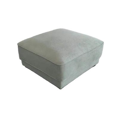 China Tufted Demandable products Comfortable hotel room light green folding large storage ottoman officeworks for sale