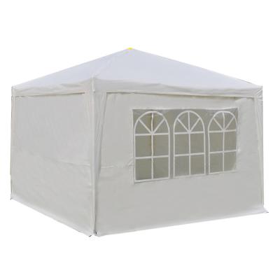 China Insulated Tube Steel Portable Pop Up Gazebo With Side 3x3m for sale