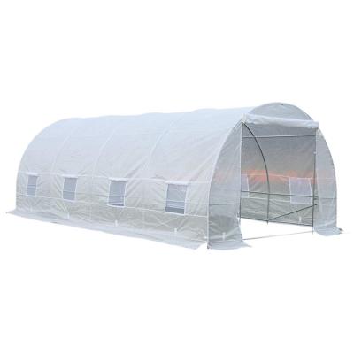 China Green PE plastic tunnel house for agriculture 6x3x2m for sale