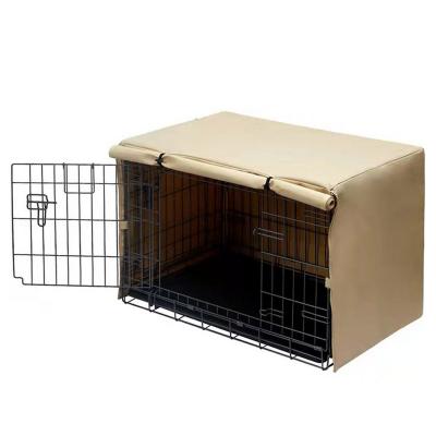 China Durable Kennel Blanket Polyester Pet Kennel Cover for sale