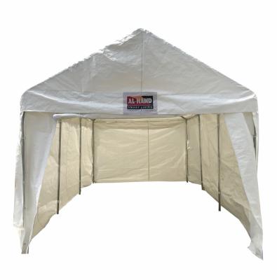 China Heavy Duty Metal Parking Lot Car Shelter 10x20ft (3x6m) for sale