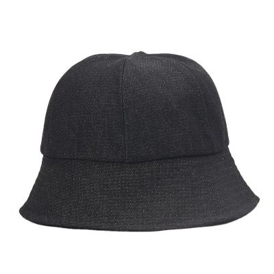 China COMMON Outdoor Sun Hat Visor Hat Fisherman Denim Cotton Big Brim Hat Adjustable for sale