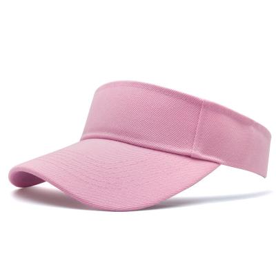 China COMMON promotional cheap visor hat cotton visor hat polyester sun visor hat for sale