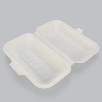 China 2020 Amazon Cornstarch Sustainable Hot Selling Biodegradable Food Container Bento Lunch Box for sale