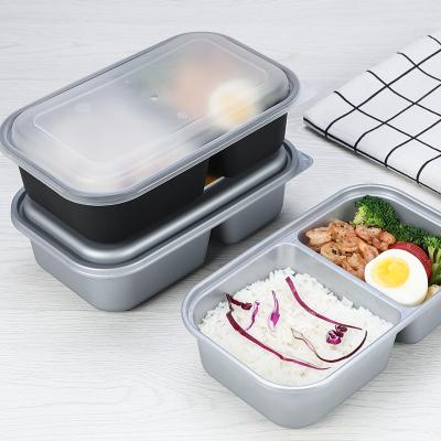 China Disposable Container Rectangle Freshness Preservation Factory Supply Food Fast Food Box Plastic Packaging Take Out Packaging Wholesaler for sale