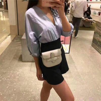 China Popular Fashion Ladies Mini Leather Bag Sling GENUINE LEATHER Cross - Body Bags Handbags For Women EMG5719 for sale