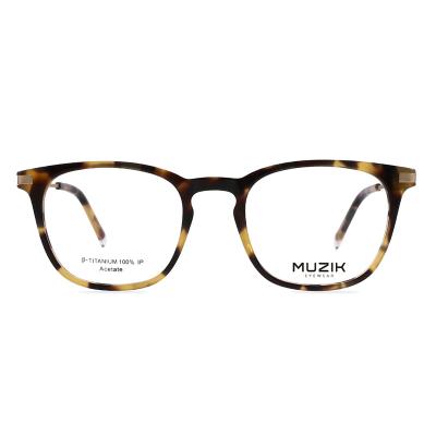 China For reading glass fashion leopard acetate optical glass frames eyewear latest BT0050 for sale