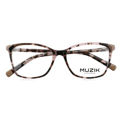 China P6110 Reading Glass Leopard Spectacleman Optical Glass Frame for sale