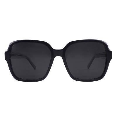 China Fashion Sunglasses TY129 Ready Acetate Big Frame Running Fashion Oversized Sunglasses for sale