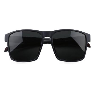 China Fashion Sunglasses TR038 Anti Glare Large Size Acetate TR90 Square Polarized Sunglasses for sale