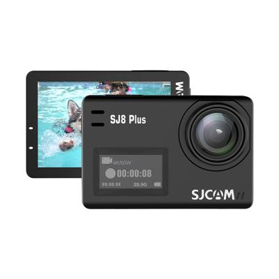 China Mini Sport Action Camera Diving SJ8 PLUS 4K/30FPS 12MP Sports Cam with EIS 2.33 inch Touch Screen Action Camera for sale