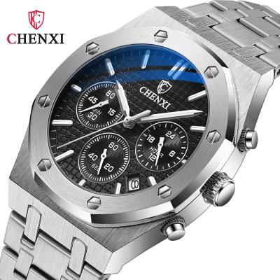 China New CHENXI 948 Day/Date Watch Mens Business Mens Watches Brand Quartz Watch Men Luxury Waterproof Wristwatch Reloj Hombre for sale