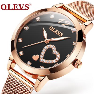 China OLEVS 5189 Waterproof Women Watch Luxury Lady Dress Bracelet Wristwatch Relogio Feminino Quartz Diamond Dial Watches Ladies Fashion for sale