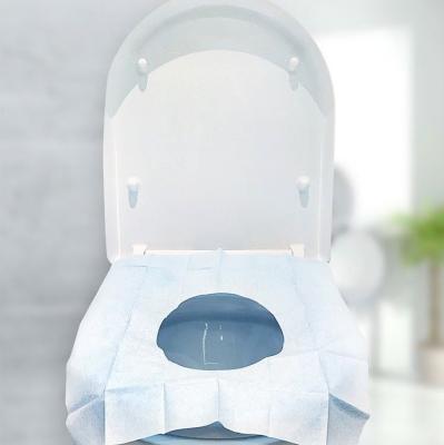 China Disposable ready to ship toilet seat paper pad outside the bathroom for sale