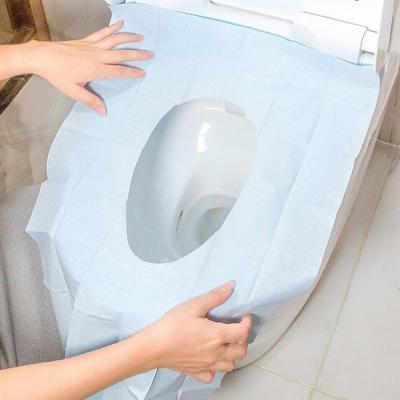 China Disposable One Piece Set Toilet Seat Cover Cushion Hospital Clinic for sale