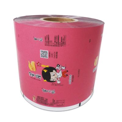 China Safety Laminating Automatic Plastic Roll Film For Chips / Snack Packing Bar Film for sale