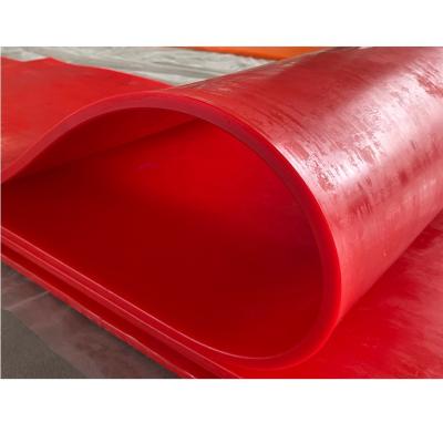 China 80 Strandhardheid Polyurethane plaat Urethane Liner slijtageplaten Te koop