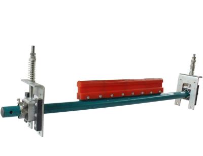 China Alloy Secondary Conveyor Belt Cleaner Scraper Premium Polyurethane  2200mm for sale