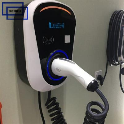 China TYPE 1 7KW EV Electric Vehicle Level 2 7KW EV Charging Station Fast Car Charger for sale