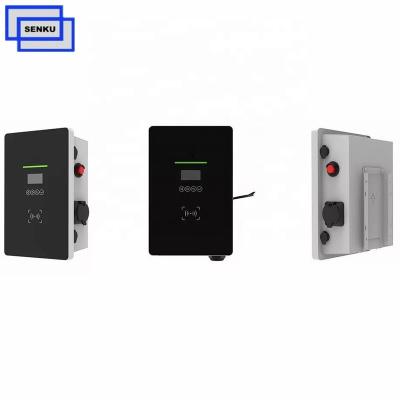 China Type2 Plug Mode3 Commercial Ev Charger 32A Charging Station Ev Charger 22kw for sale