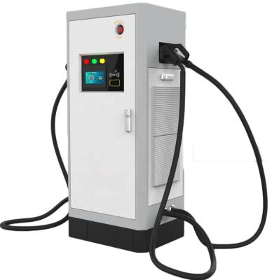 China Public / Commercial Places 3 Level DC 200A Public Type2 EV DC 120KW 1000V Fast Charging Station CCS CHAdeMO for sale