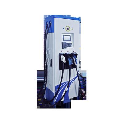 China DC CC2 CHADEMO 43KW Electric Car 103KW Charging Station 60KW Type2 Public Charging Station EV Triple Outlet EV Parking Lot for sale