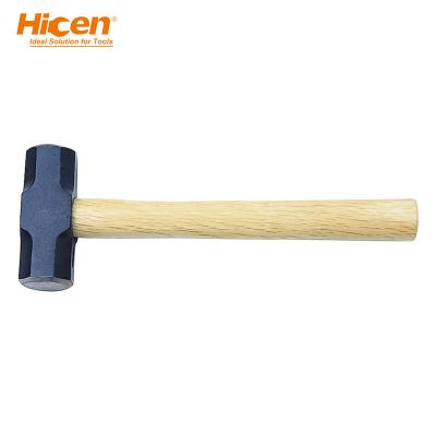 China Machinist Hammer Hicen Wooden Handle Sledge Hammer Hand Tools for sale