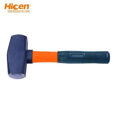 China Stoning Hammer Hicen Carbon Steel Stoning Hammer with Fiberglass Handle for sale