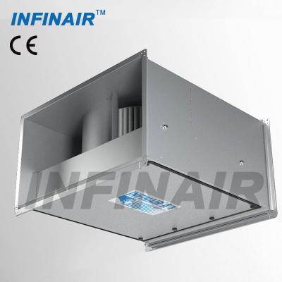 China Built-in Buildings Hospitals Hotels Supermarkets INFINAIR Large Cabinet Centrifugal Duct Fan With CE for sale