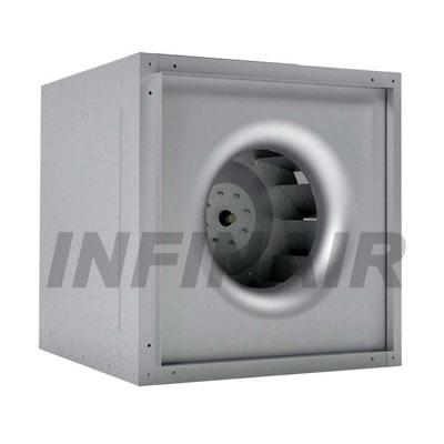 China integrated filtration fire acoustics & Smoke Built-In Explosion Resistant Easy Installation Centrifugal Fan For Commercial / Industrial Building Ventilation for sale