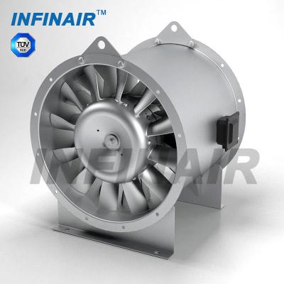 China Normal air handling & explosion/fire resistant; Large Volume Industrial Axial Smoke Airflow Fan With AMCA Certificates for sale