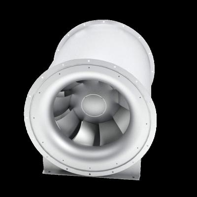 China Ducted fire & Smoke Balance Explosion Resistant High Quality Class Fully Mixed Flow In Line Fan for sale